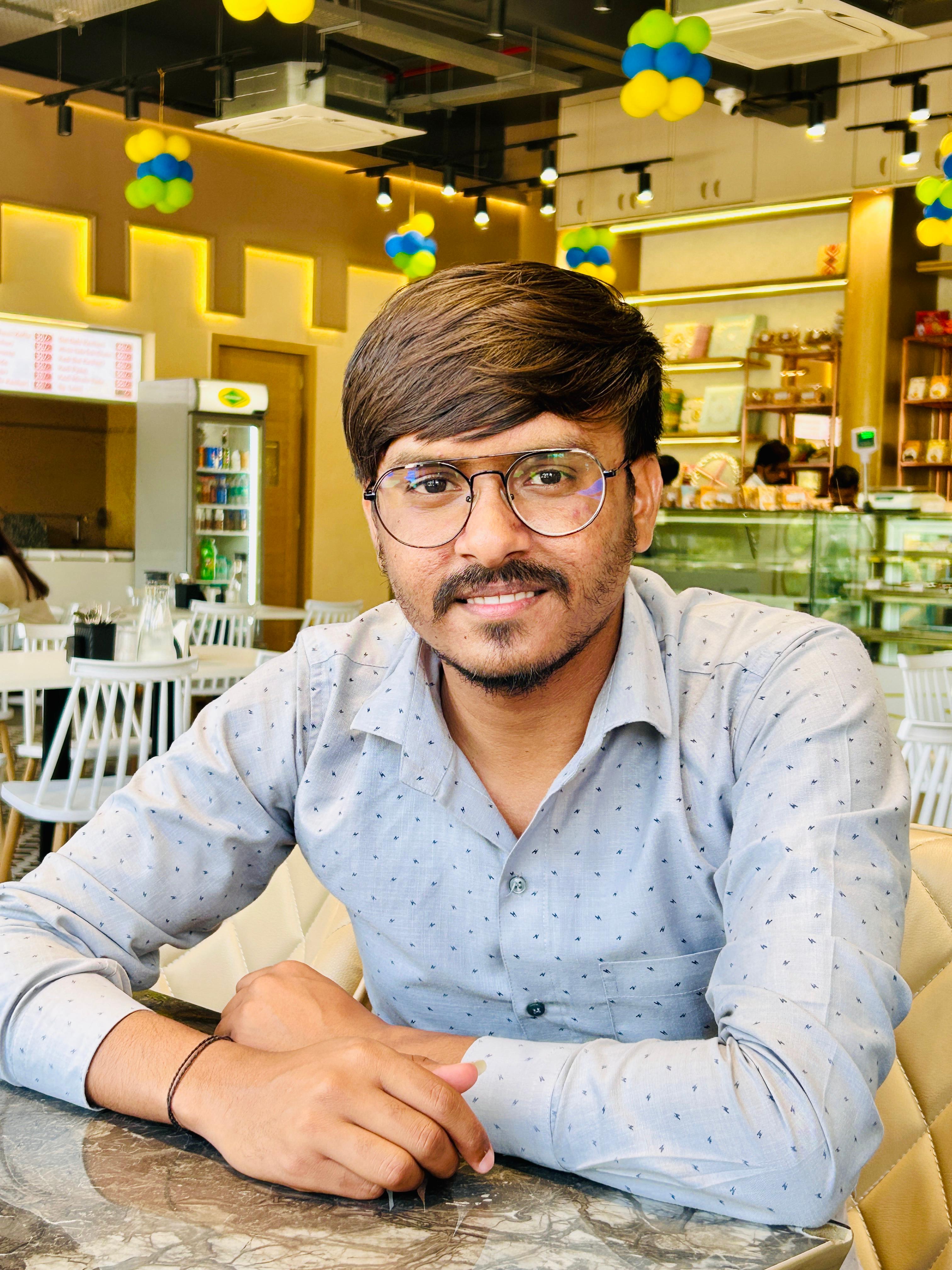 Vijay Prajapati, UX Designer & Front-End Developer